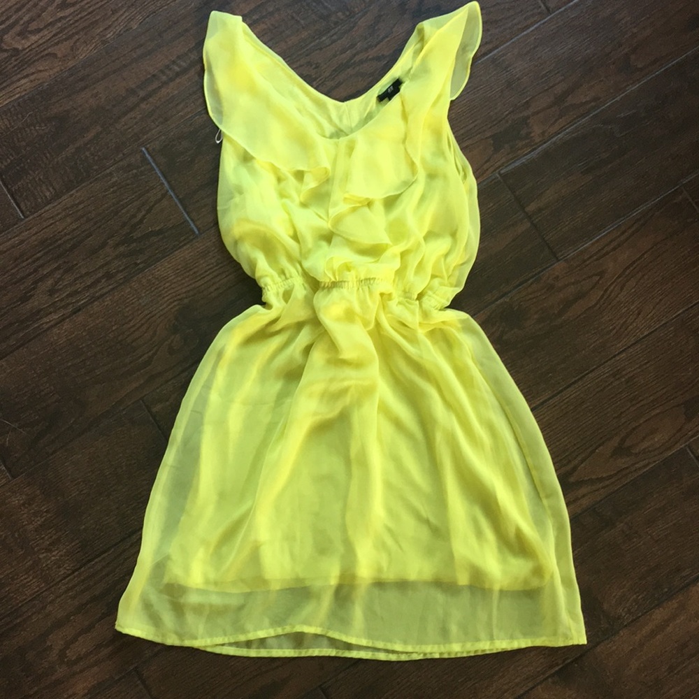 H&M yellow dress